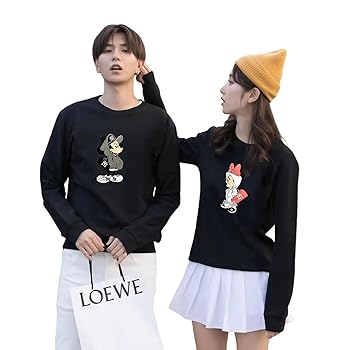 Amazon.co.jp: [JKILN] ディズニートレーナー ペアルック 親子服